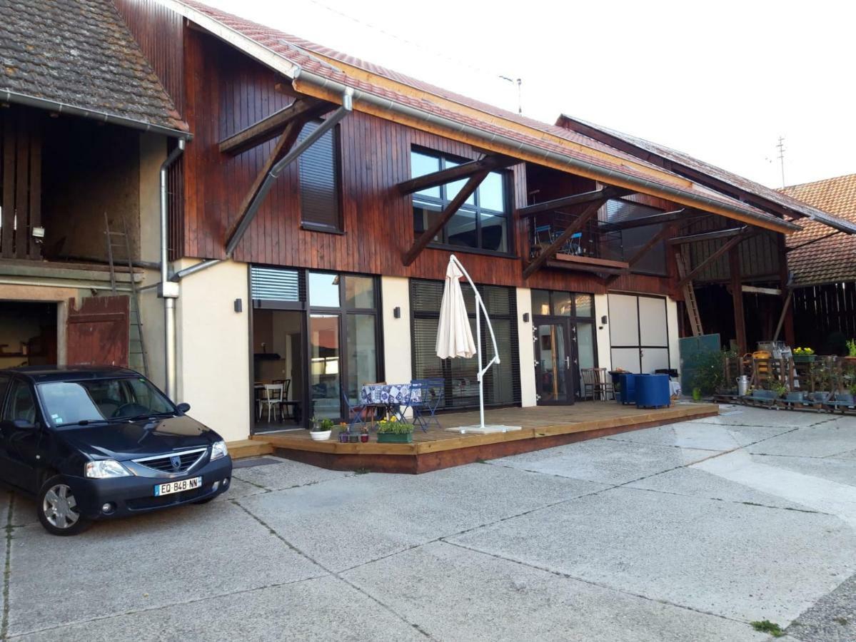 Gîte De La Ferme Gundolsheim Buitenkant foto